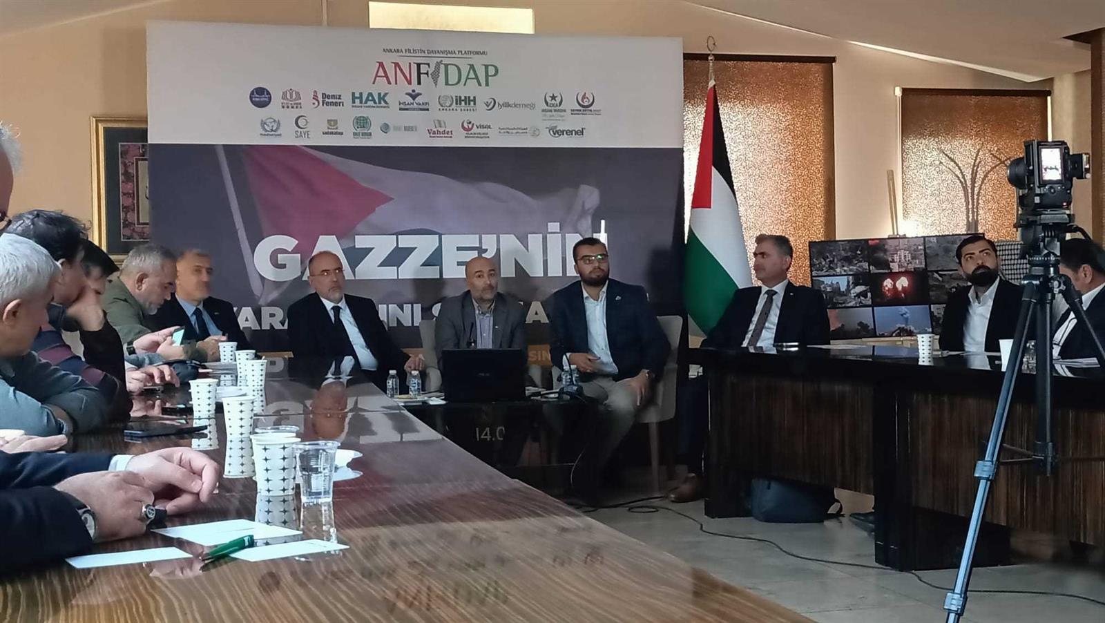 Ankara'da STK'lardan Gazze Çağrısı ankara  (2)