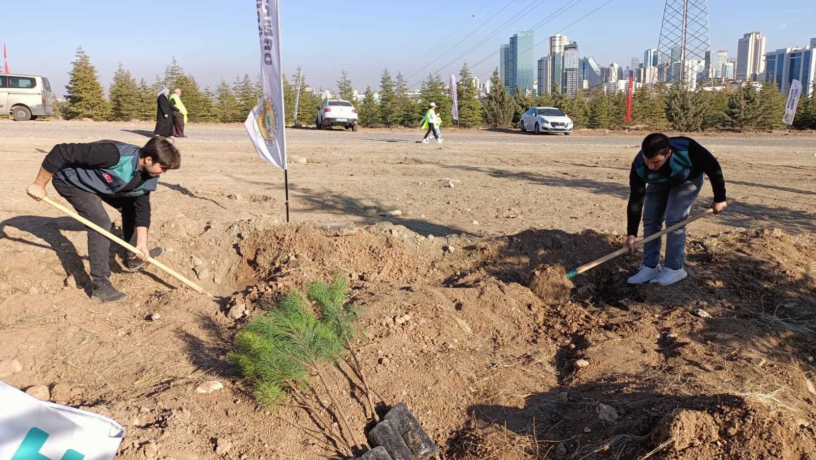 Ankara'da Fidan Dikim Etkinliği ankara (3)