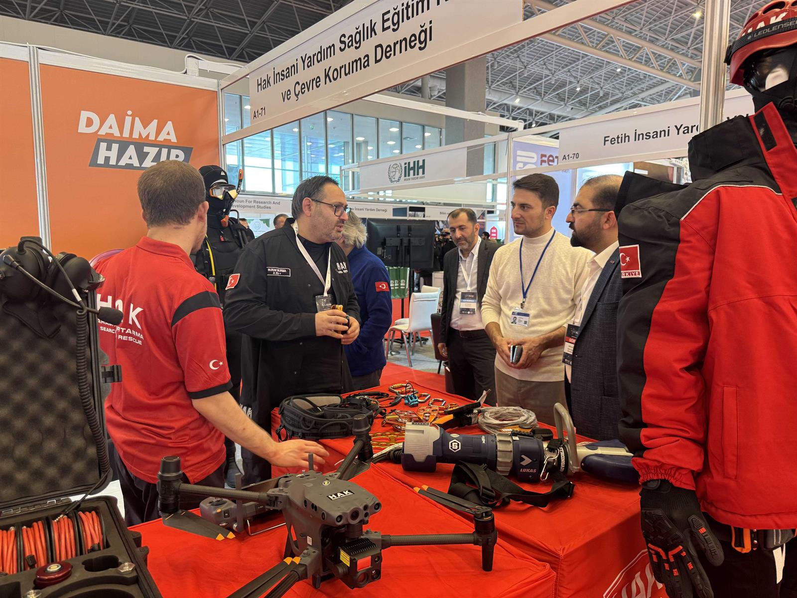 Afet Yönetim Fuarı ve Zirvesi Başlıyor arama kurtarma fuarı (3)