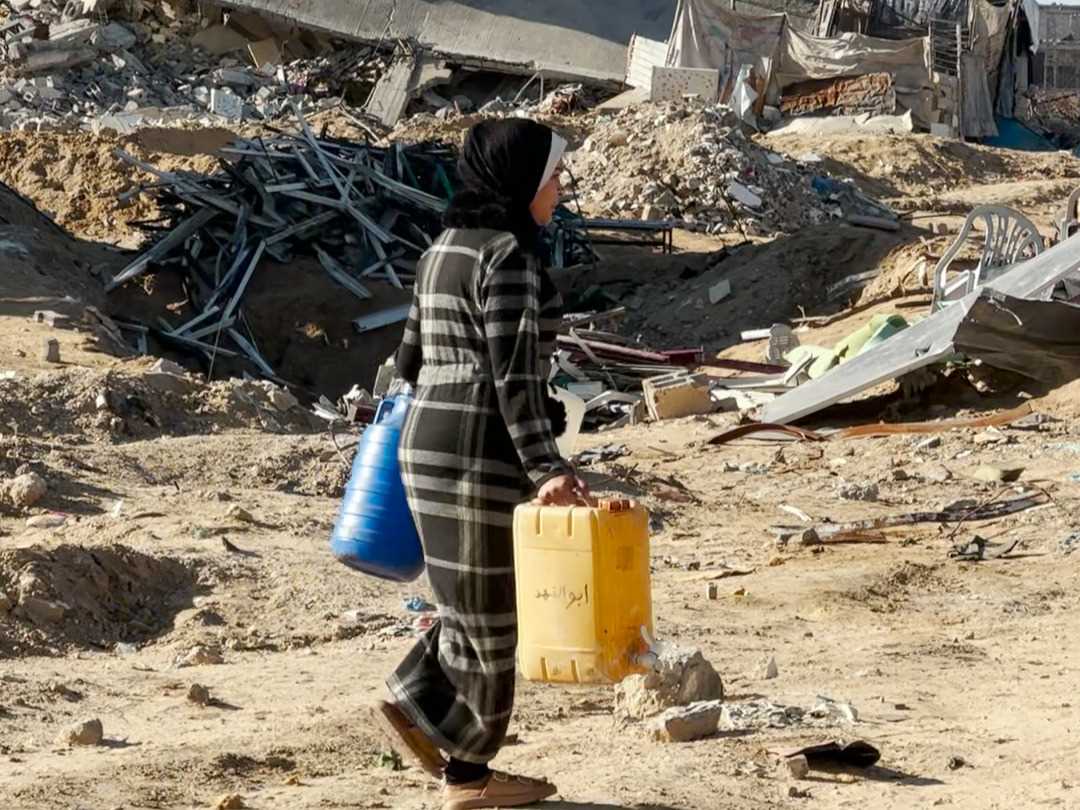 Gazze'de Su Dağıtımı gazze tanker (8)