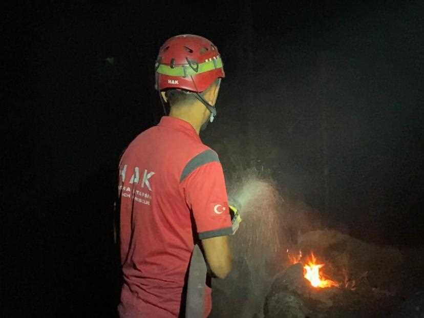 Karabük'te Orman Yangınına Müdahale